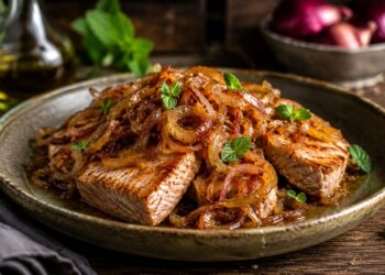 La cultura nel piatto: tonno con cipolle