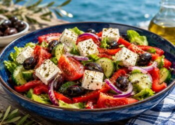 La cultura nel piatto, insalatona Greca dal gusto sardo