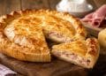 La cultura nel piatto, torta salata al prosciutto