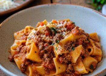 La cultura nel piatto, pappardelle al ragù: il sapore della pazienza