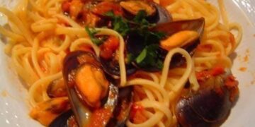 La cultura nel piatto, spaghetti alle cozze
