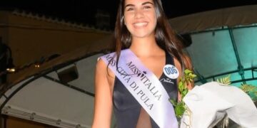 La 18enne Melissa Floris conquista la fascia di Miss Città di Pula