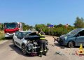 Olbia, scontro tra due auto e una moto: centauro trasportato in ospedale con l’elisoccorso