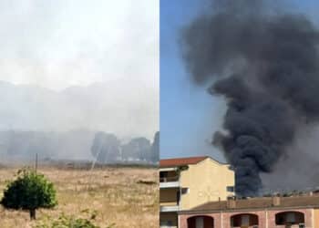 La Sardegna brucia ancora: incendi da Assemini a Sestu