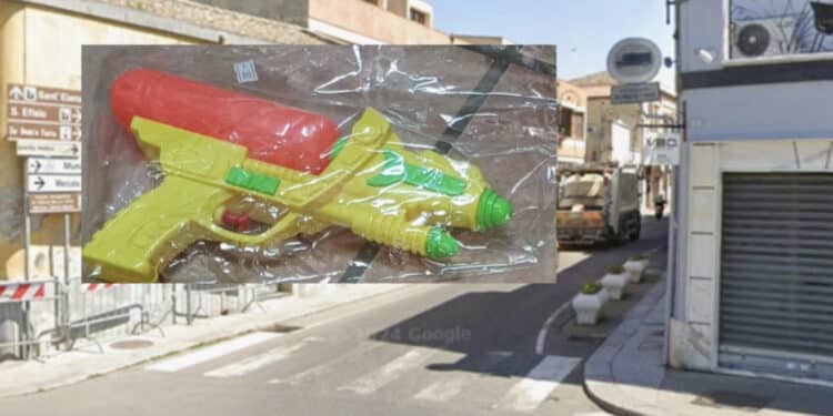 Pistole d’acqua usate per sparare a pedoni, automobilisti e ciclisti: numerose segnalazioni a Quartu e hinterland