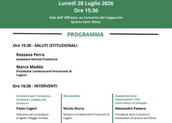 Quartu, “Sa Domus – Villaggio Globale”: «Il 20 luglio sarà la giornata dei commercianti»