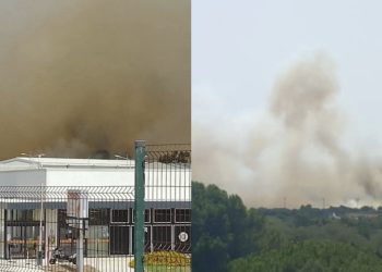 L’infinita piaga degli incendi: anche Portoscuso assediata dalle fiamme