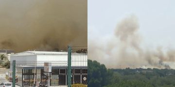 L’infinita piaga degli incendi: anche Portoscuso assediata dalle fiamme