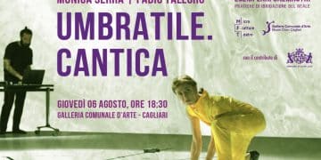 Cagliari: UMBRATILE. CANTICA con Monica Serra e Fabio Talloru alla Galleria Comunale d’Arte in scena il 6 agosto 2026