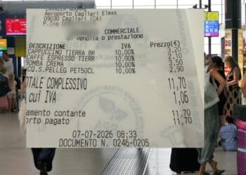 Prezzi folli all’aeroporto di Elmas, protestano turisti e viaggiatori: “La colazione al bar è un lusso per pochi”