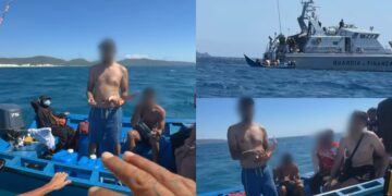 Ennesimo sbarco di migranti a Porto Pino: “Meno giovani del solito e molto provati”