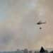 A Serramanna ancora incendi nelle campagne del paese, a Pranu due elicotteri in volo