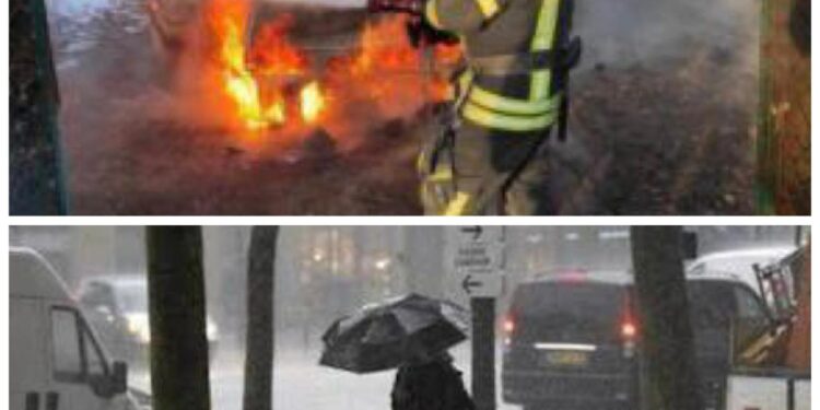Cagliari in doppia allerta, l’isola stretta fra la devastazione degli incendi e il rischio temporali