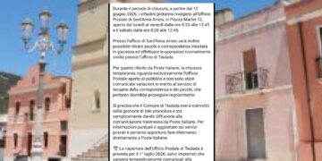 Teulada, ufficio postale ancora chiuso: “Disagi inaccettabili, serve subito una soluzione”