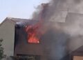 Sanluri, esplode una bombola di gas: casa in fiamme, miracolosamente nessuno è rimasto ferito