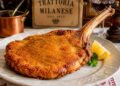 La cultura nel piatto: la vera cotoletta alla milanese con l’ossocroccante fuori e tenera dentro