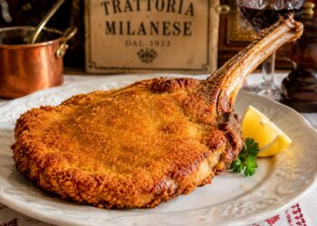La cultura nel piatto: la vera cotoletta alla milanese con l’ossocroccante fuori e tenera dentro