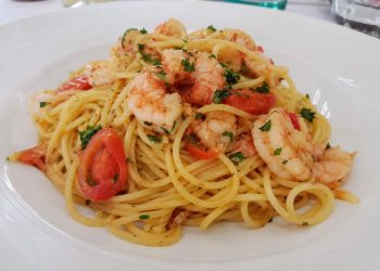 La cultura nel piatto, spaghetti con gamberi di Villasimius