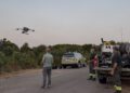 Incendio di Morgongiori, la Forestale in campo anche con i droni