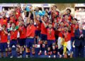 Mondiale 2026: grande imbarazzo sul palco al momento del trionfo della Spagna
