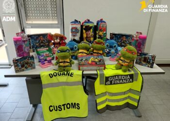 Cagliari, sequestrati oltre 1500 giocattoli contraffatti al Porto Canale
