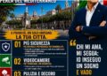 Vannacci, ecco il piano per Cagliari: “Via accattoni e parcheggiatori, pensate che piazza del Carmine e molte vie della Marina sono senza telecamere”