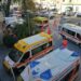 Santissima Trinità, ambulanze bloccate per ore: “Costretti al caldo, in piedi e ammassati. Siamo stanchi ed esasperati”