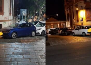 Cagliari, festa al Bastione e parcheggi selvaggi in via Regina Elena