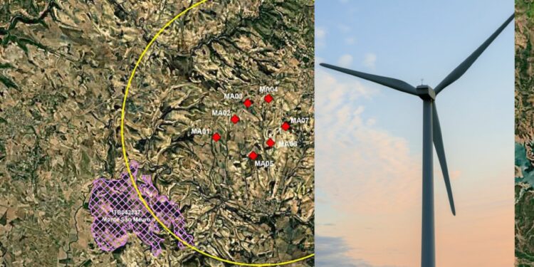 Tra Gesico e Mandas un nuovo impianto eolico in arrivo: cinque aerogeneratori alti 200 metri