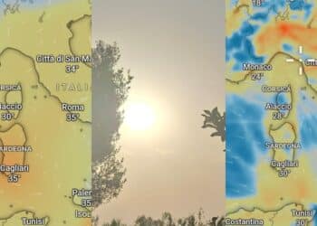 Giornata da incubo a Cagliari: non solo caldo, anche polveri e gas irritanti per occhi e polmoni