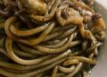 La cultura nel piatto, spaghetti al nero di sappia