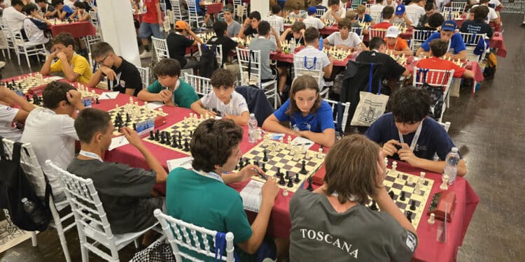 A Cagliari i Campionati Italiani Giovanili Under 18 di Scacchi