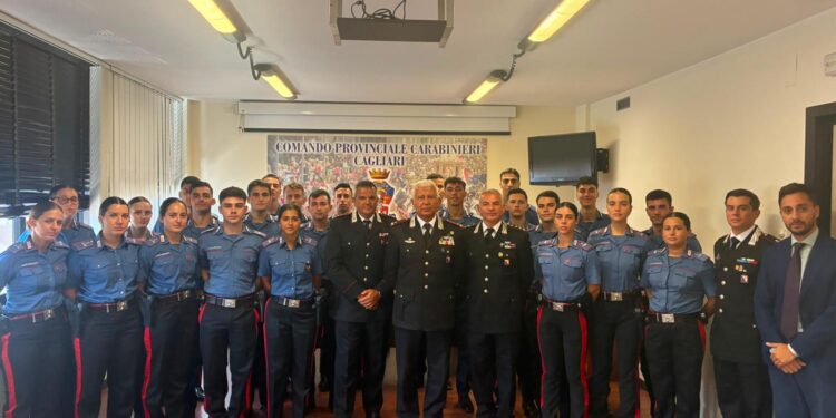 Cagliari, arrivati 24 Carabinieri Allievi Marescialli per il potenziamento estivo dei presidi dell’Arma