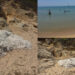 Chia, una rete da pesca abbandonata da un mese sulla spiaggia di Monte Cogoni: “Attira vespe, non siamo riusciti a rimuoverla”