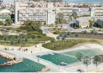 Cagliari, il fronte mare si trasforma: a Sant’Elia arriva una nuova spiaggia urbana