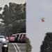 Incidente all’ingresso di Villa San Pietro, traffico bloccato e elisoccorso in azione (VIDEO)