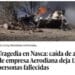 Tragedia in Perù: precipita un aereo a Nazca, 13 morti di cui  7 italiani