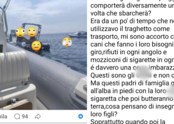 Cicche e fazzoletti gettati a terra nella nave, l’estate dei cafoni inizia ancor prima di attraccare in Sardegna