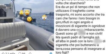 Cicche e fazzoletti gettati a terra nella nave, l’estate dei cafoni inizia ancor prima di attraccare in Sardegna