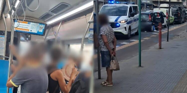 Cagliari, la temperatura sale nel bus bloccato in mezzo al traffico: momenti di tensione a bordo