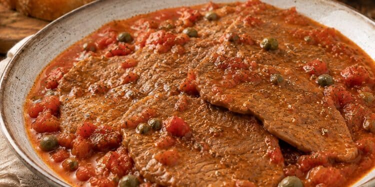 La cultura nel piatto, carne alla pizzaiola