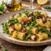 La cultura nel piatto, ecco a voi le squisitissime mezze maniche con polpo e rucola