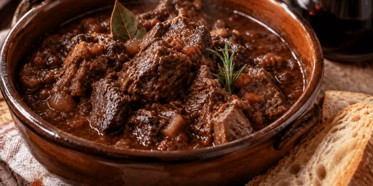 La cultura nel piatto: spezzatino di cinghiale al sugo