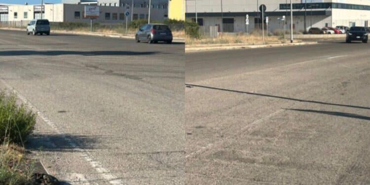 Elmas, auto e moto a folle velocità: zero segnaletica e pedoni in pericolo