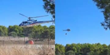 Collinas, incendio doloso minaccia il Nuraghe de S’Orcu: evitata una catastrofe