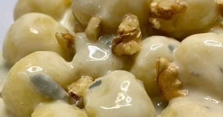 La cultura nel piatto: gnocchi di patate, gorgonzola e noci