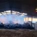 Guspini, incendio di fieno e paglia all’interno di due strutture di un’azienda agricola: danni ingenti