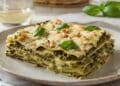 La cultura nel piatto, lasagne al pesto con pinoli