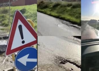 Cagliari, la perdita infinita di acqua tra via Decio Mure e via degli Astri: passano gli anni ma la situazione non cambia