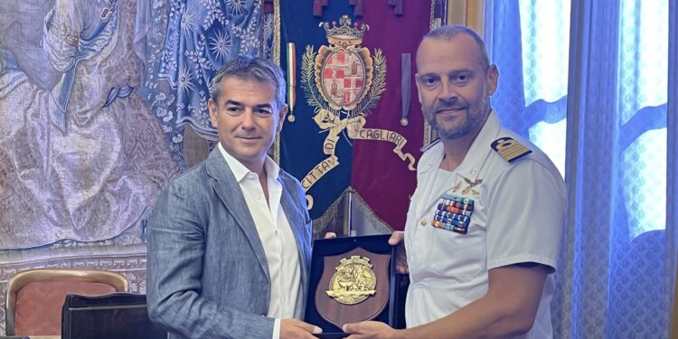 Cagliari, Massimo Zedda dà il bentornato in Italia alla nave Amerigo Vespucci